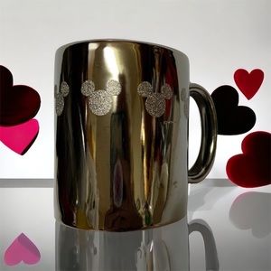 Mickey Mouse silvery coffee mug Disney